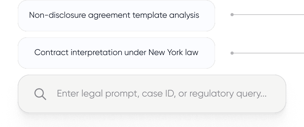AI-powered legal intelligence search